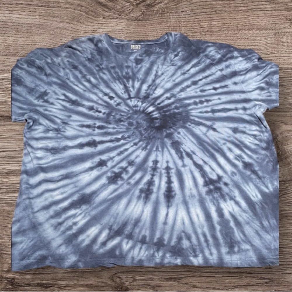Custom Tie Dye Handmade Tie-Dye Shirt Blue